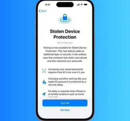 焦作苹果授权维修店分享被盗设备保护功能开启方法