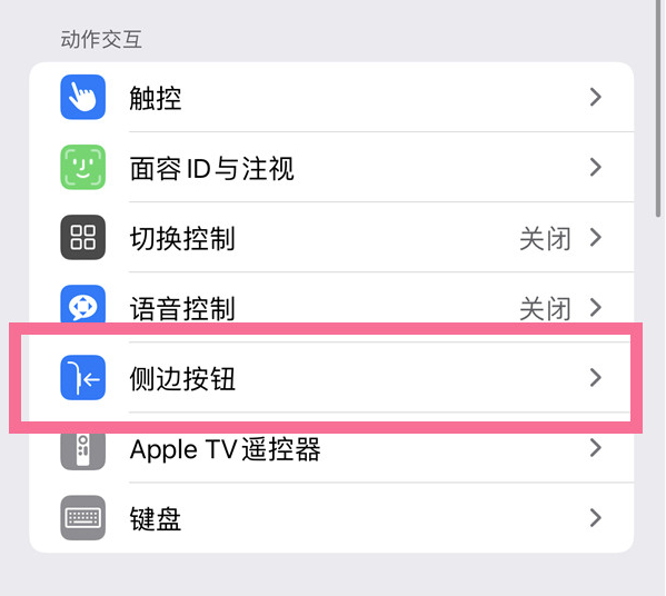 焦作苹果14维修店分享iPhone14 Plus侧键双击下载功能关闭方法 