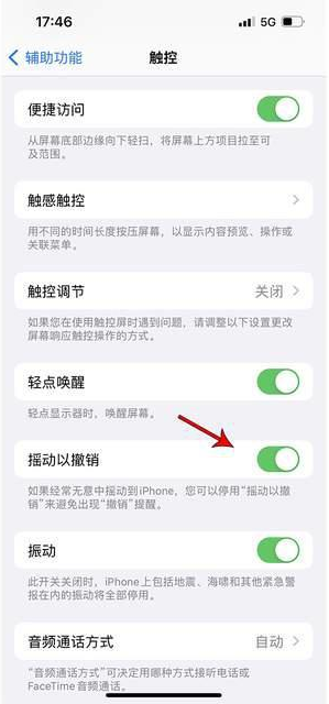 焦作苹果手机维修分享iPhone手机如何设置摇一摇删除文字 